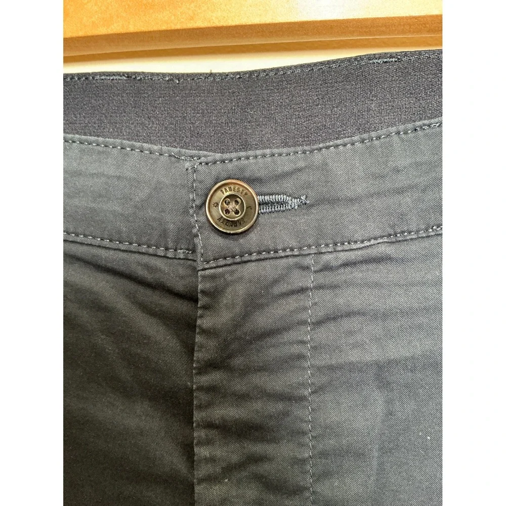 Faherty Movement Chino Shorts Men's 34 Coolmax Navy Solid Stretch
